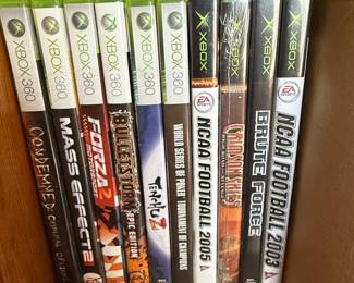 Xbox 360 and Xbox Video Games Collection