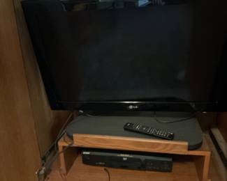 LG 26" LCD Television with Sony DVD Player