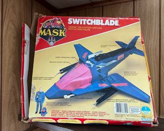M.A.S.K. Switchblade Venom Helicopter/Airplane with Action Figure