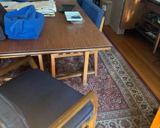 Bruno Mathsson "Maria" Gate Leg Dining Table and Chairs