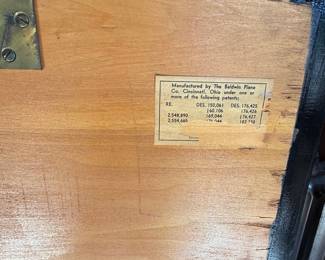 Baldwin Acrosonic Spinet Piano