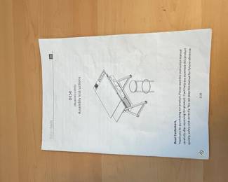 Yaheetech Adjustable Drafting Table with Storage Drawers