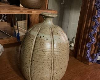 Mid-Century Studio Pottery Vase - Possibly Japanese