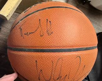 Spalding NBA Gold Series Basketball with Autographs