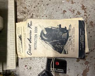 American Flyer "The President" Train Set Accessories with 300 Watt Transformer