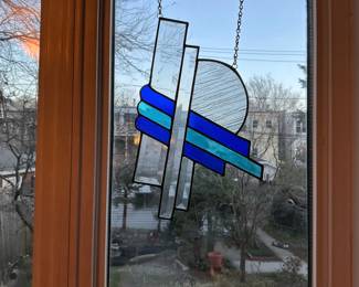Stained Glass Suncatcher Panel