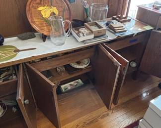 Arts and Crafts Oak Sideboard