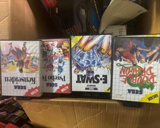 Sega Master System Game Cartridges Bundle