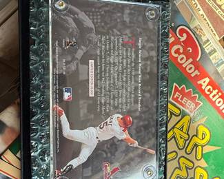 Mark McGwire 24K Gold-Plated Home Run Record Breaker Collectible - Limited Edition 00368