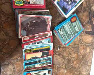 Star Wars Topps Trading Cards (1977 Series 1 and 1979 Series 2)
