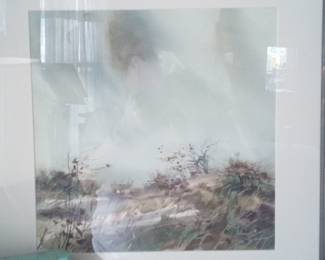 Hal Marks Watercolor Landscape Painting