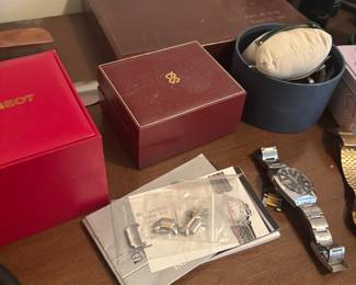 Vintage Seiko Automatic Watch with Box and Extra Links