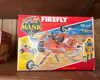 M.A.S.K. Firefly "Dune Buggy" Rocket Glider with Action Figure Julio Lopez