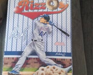Anthony Rizzo "Rizzo-Os" Collector's Edition Cereal Box