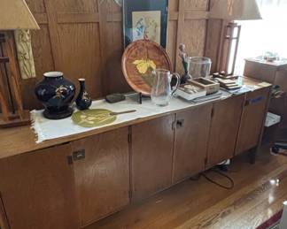Arts and Crafts Oak Sideboard