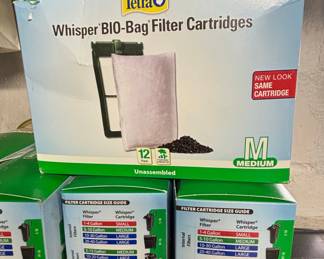 Tetra Whisper BIO-Bag Filter Cartridges - Medium Size (12 Pack)