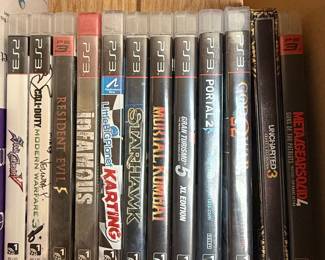 PlayStation 3 (PS3) Video Games Collection