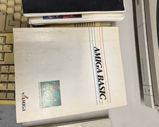 Commodore Amiga 500 Computer with Monitor and Manuals