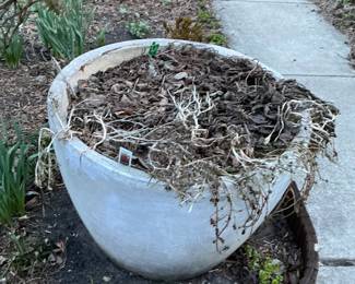 Large Concrete Planter Pot