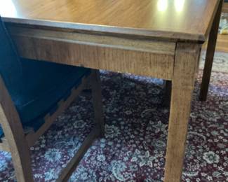 Mid-Century Modern Teak Extendable Dining Table