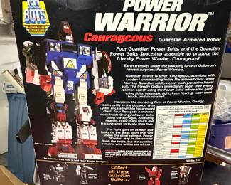 GoBots Power Warrior Courageous Guardian Armored Robot