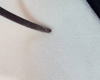 Sterling Silver Collar Necklace