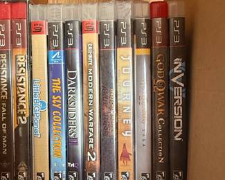 PlayStation 3 (PS3) Video Game Collection