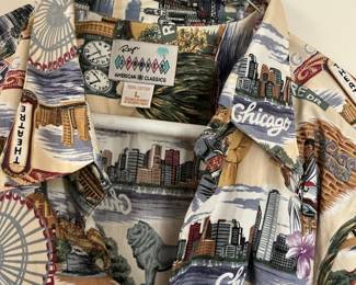 Reyn Spooner Chicago Skyline Button-Up Shirt