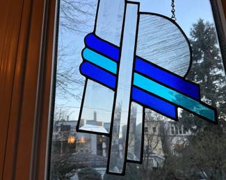 Stained Glass Suncatcher Panel