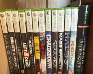 Xbox 360 Video Game Collection