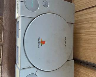 Sony PlayStation 1 Console (PS1) with Memory Card Holder