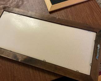 Vintage Stained Glass Floral Mirror