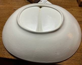 Mid-Century Divided Serving Dish