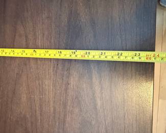 Mid-Century Modern Metal and Wood Desk