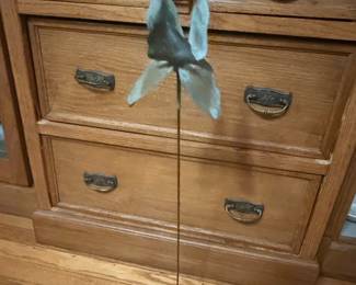 Kinetic Metal flower Sculpture with Stone Base