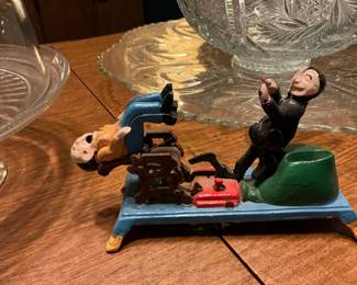 Cast Iron Dentist Mechanical Bank