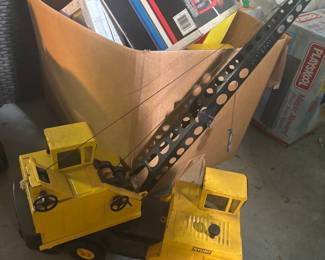 Vintage Nylint Michigan Crane Truck Toy