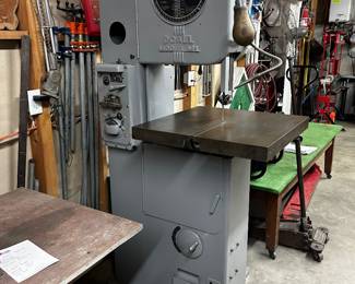 DoAll Standing Table Bandsaw.  Very good condition.