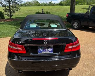 2011 Mercedes E 350 Convertible-garage kept, good condition, 85,220 miles!
