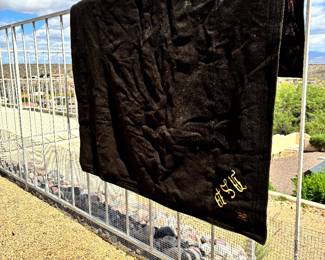 “The Peerless W Fur Robe” Late 1800's Manufactured Buffalo Fur Robe