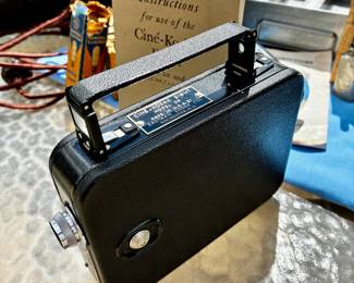 Vintage Cine-Kodak Eight Camera & Kodascope Projector Set (Complete with Manuals & Accessories)