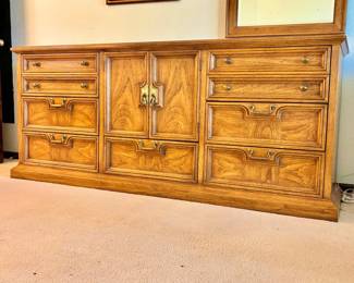 Thomasville MCM Dresser + Mirror