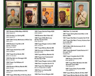 SALE BILL DEINER BASEBALL ONLINE AUCTION