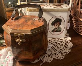 Mid century box purses