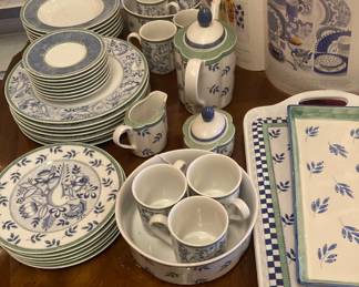 Villeroy & Boch service for six plus serving pieces - purchased from Bloomingdale’s