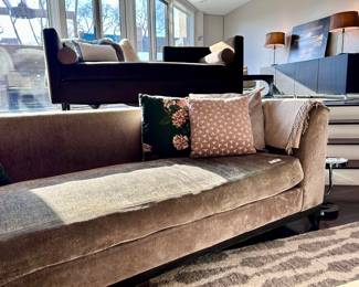 Kravet Furniture from Merchandise Mart couches, Jaipur Living rug, Ikea cabinets