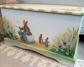 Beatrix Potter inspired chest