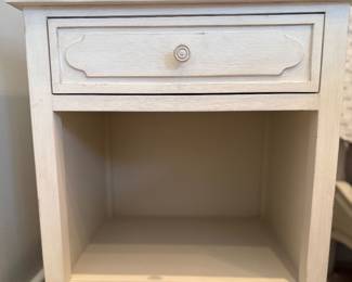 Restoration Hardware bedside table. 2 available.