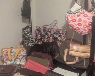 Handbags including Betsy Johnson, Michael kors and Dooney 