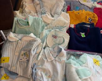 Vintage baby clothes